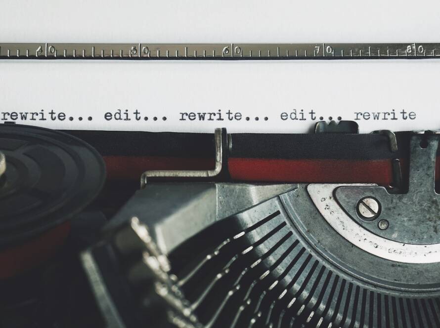 Rewrite Edit Text on a Typewriter